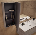 Muebles Schneider - Linea: City - VANITORY COLGANTE 80 CITY PVC Color: CALIFORNIA - VC80CTC