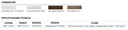 Muebles Schneider - Linea: Nature - VANITORY 80 NATURE Color: WENGUE - V80NAW