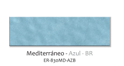 ER-830MD-AZB - Mediterraneo - 8.5x30 - Azul - Brillante  - Colores Solidos - DISCONTINUADO