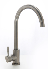 MOZART - MONOCOMANDO PRAGA ACERO MESADA PICO BAR ACERO 304 VOLAN