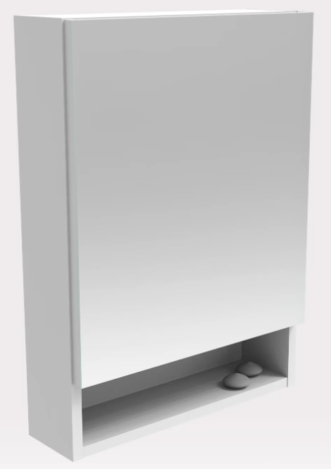 Muebles Schneider - Linea: Botiquines Eco - BOTIQUIN ECO - BM 134 Color: BLANCO - BM134BCO