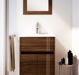 [V60NAW] Muebles Schneider - Linea: Nature - VANITORY 60 NATURE Color: WENGUE - V60NAW