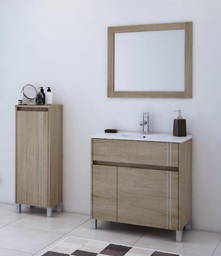 [V80NACAJ] Muebles Schneider - Linea: Nature - VANITORY 80 NATURE Color: CAJU - V80NACAJ